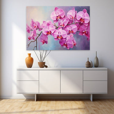 Peinture Fleurs Exotiques Orchidées